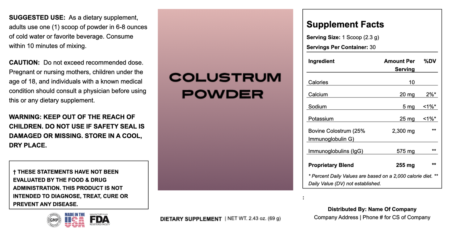 Colostrum Powder Boost image 5