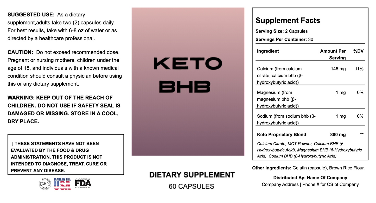 Keto BHB Capsules 0053 image 5